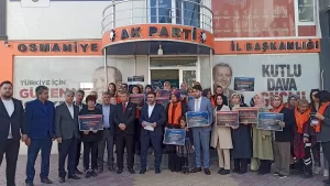 ADANA (AA) – Adana, Mersin ve Osmaniye'de AK Parti teşkilatları,