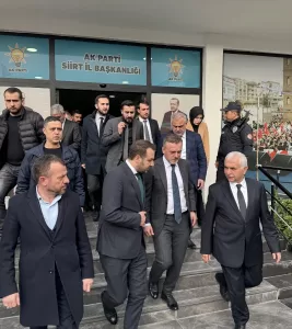 SİİRT (AA) – AK Parti Genel Başkan Yardımcısı Erkan Kandemir,