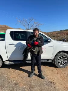 AKSARAY (AA) – Aksaray'da nesli tükenmekte olan ve besleme yasağı