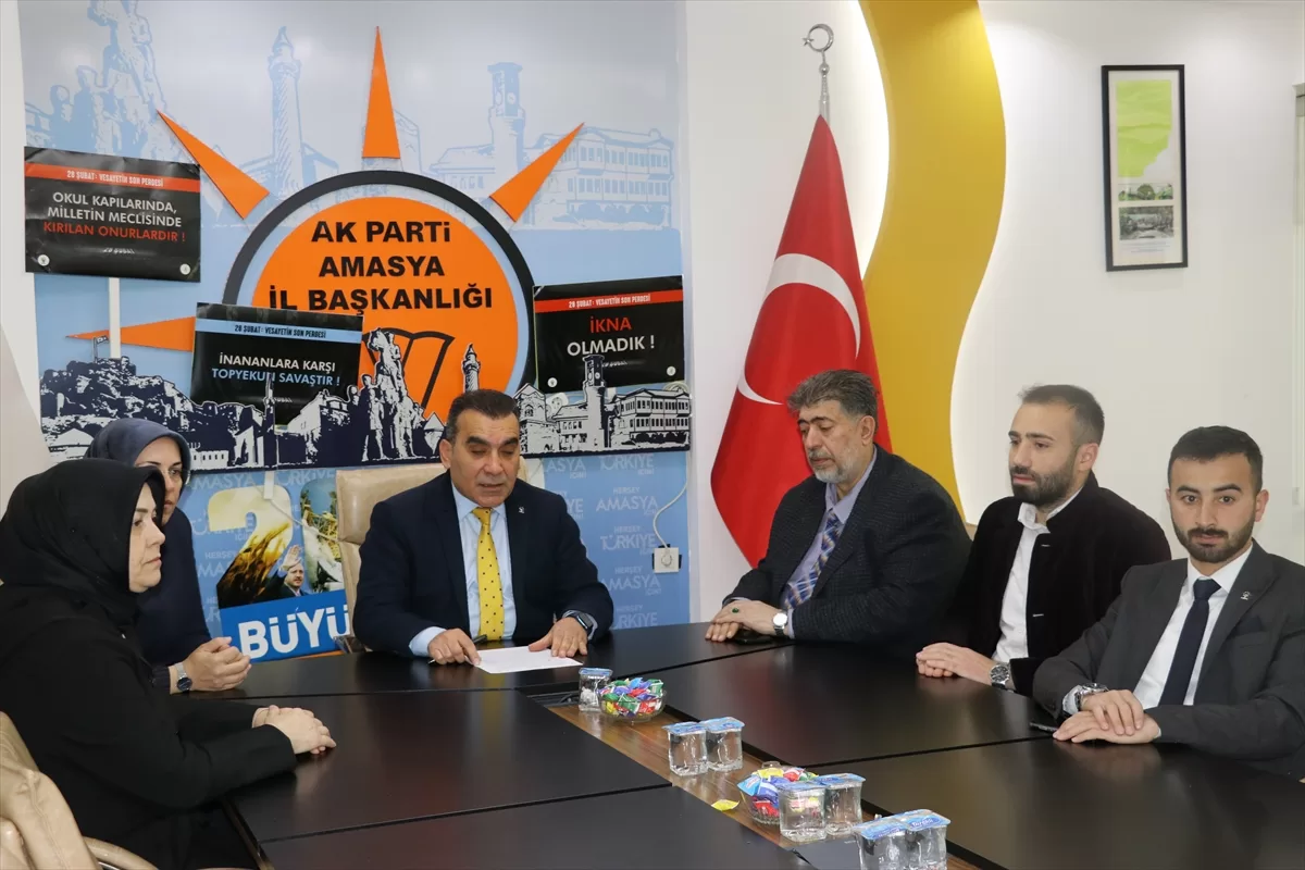 Samsun ve Amasya'da AK Parti teşkilatlarından 28 Şubat açıklaması