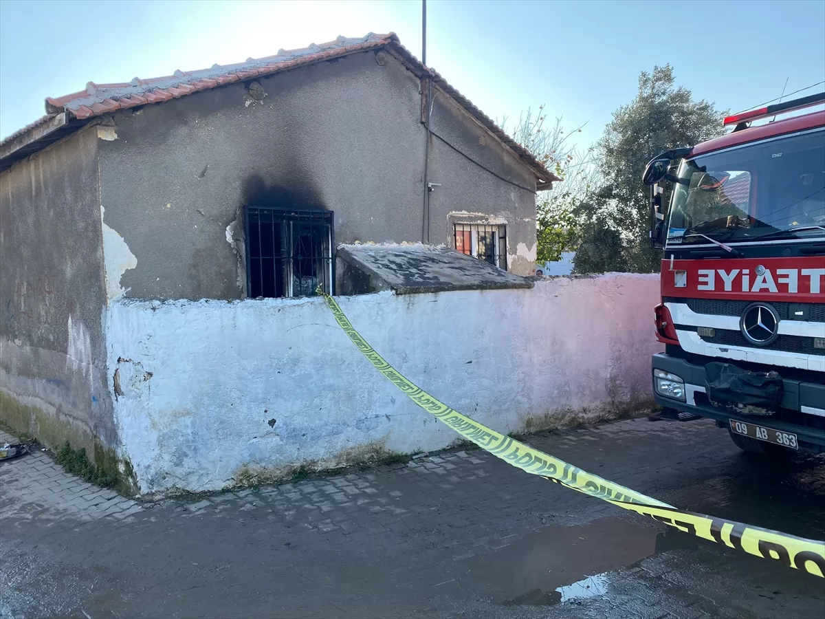 Aydın'da evde çıkan yangında 89 yaşındaki yaşlı kadın öldü