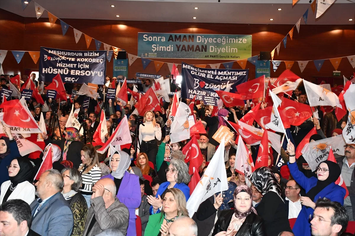 Bilecik'te AK Parti'nin ilçe ve belde belediye başkan adayları tanıtıldı
