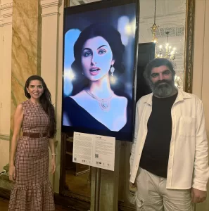 BRÜKSEL (AA) – Belçika'nın başkenti Brüksel'de, Anadolu simgelerinin dijitalle buluştuğu