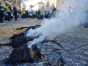 SOFYA (AA) – Hükümetin sektördeki politikasını eleştiren çiftçiler, Tarım Bakanlığı