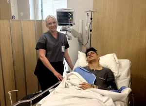 RİZE (AA) – Fenerbahçe maçında sakatlanan Çaykur Rizesporlu futbolcu Benhur