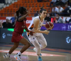- ÇBK Mersin: 53 - Melikgazi Kayseri Basketbol: 67
