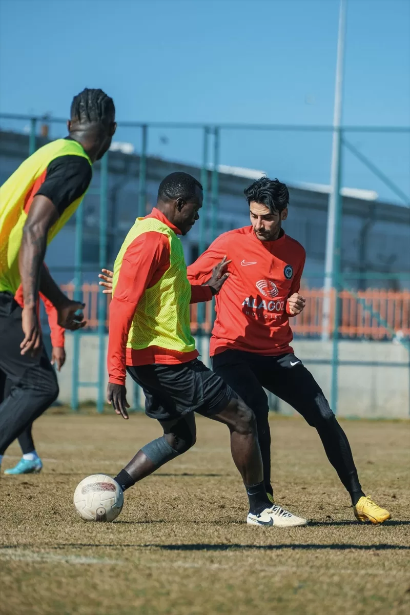 Çorum FK, Bandırmaspor maçının hazırlıklarını sürdürdü