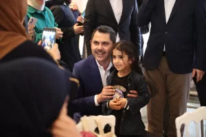 - "Daha iyi, daha verimli eğitim koşullarıyla hem ailelerimizin hem