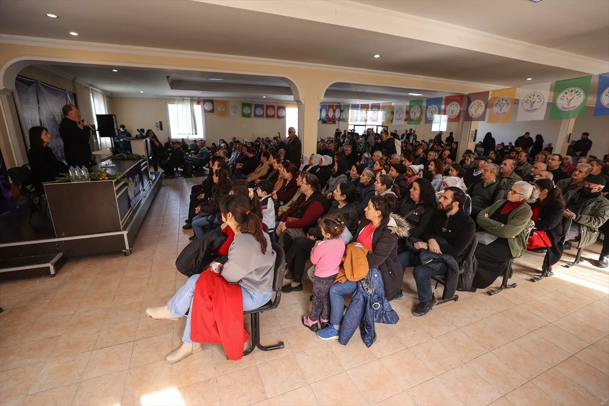 DEM Parti, Grup Toplantısı'nı Hatay'da yaptı