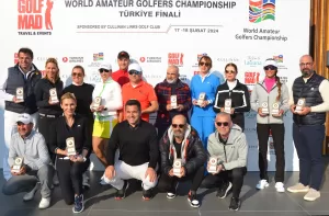ANTALYA (AA) – Antalya'da Golf Mad tarafından düzenlenen Dünya Amatör