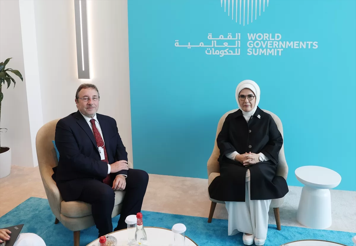 Emine Erdoğan, Dubai'de BM Kalkınma Programı Başkanı Steiner ile görüştü