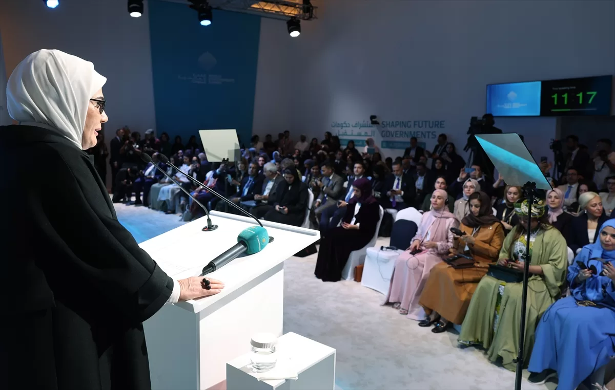 Emine Erdoğan, “Sürdürülebilir Kalkınma Hedefleri 2045: Dünyamızın Geleceğine Yön Vermek” programında konuştu: