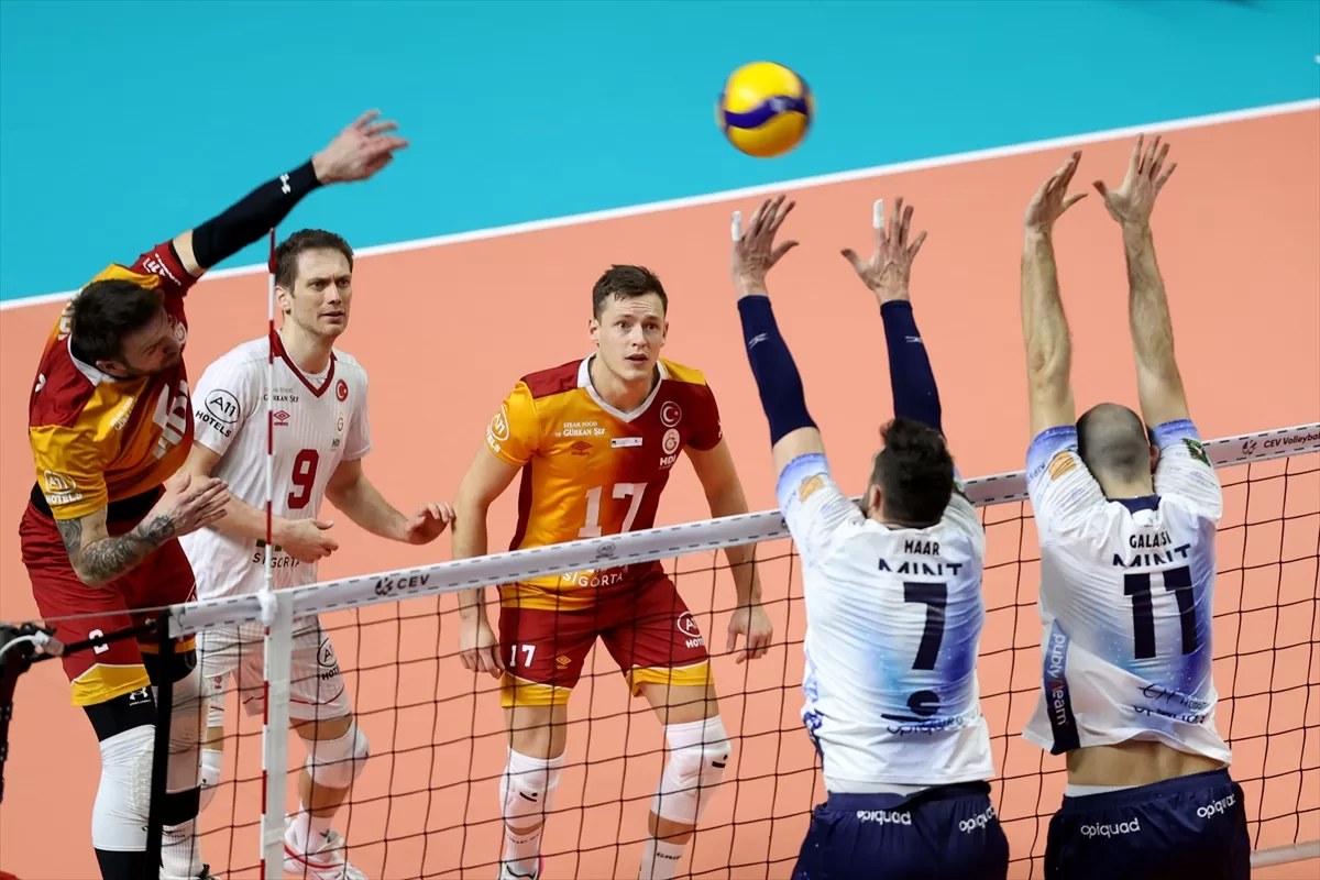 Galatasaray, CEV Challenge Kupası yarı final rövanşında yarın Mint Vero Volley'i ağırlayacak