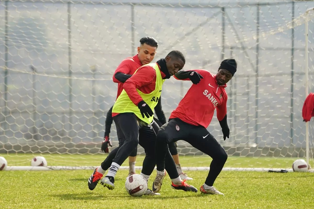 Gaziantep FK, Başakşehir maçının hazırlıklarına devam etti