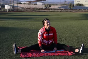 KİLİS (AA) – İBRAHİM ÖZCAN – Gülle atmada 19 Türki​​​​​​​ye