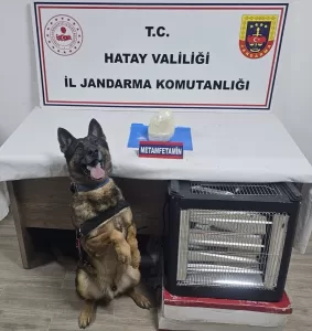 HATAY (AA) – Hatay'ın merkez Antakya ilçesinde elektrikli ısıtıcıya gizlenmiş