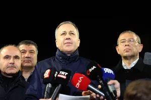 - "Şu an itibarıyla bölgede AFAD, JAK, TSK, Emniyet Genel