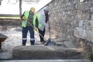 EDİRNE (AA) – Ayağa kaldırılacak Edirne Mevlevihanesi'nin toprak altında kalan