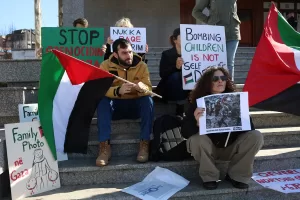 PRİŞTİNE (AA) – Kosova'nın başkenti Priştine'de İsrail'in Refah kentine yönelik