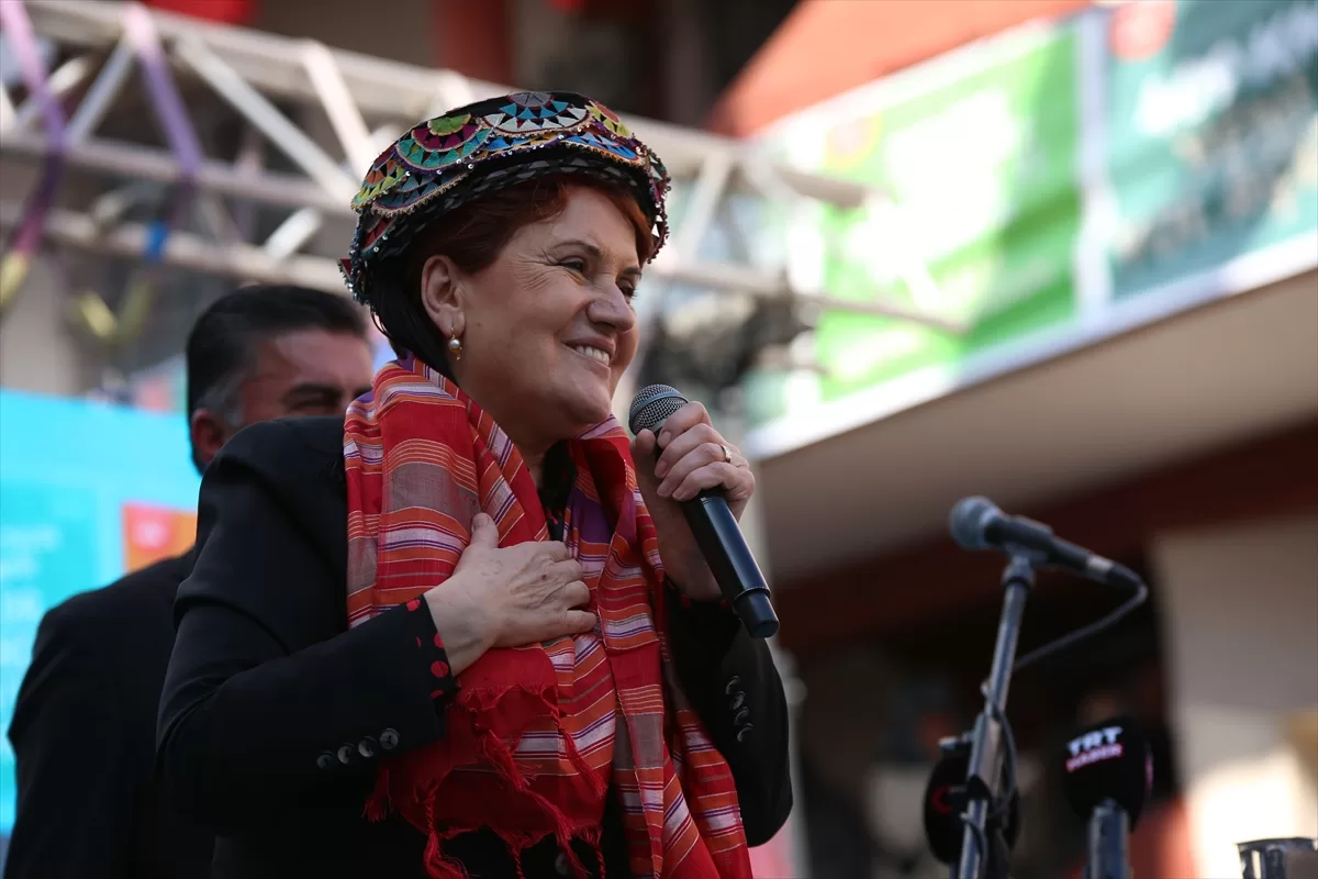 İYİ Parti Genel Başkanı Akşener, Aydın'da konuştu: