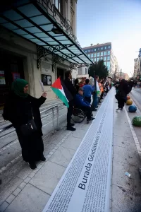 İSTANBUL (AA) – Filistin'e Özgürlük Platformunca, İsrail'in saldırılarında hayatını kaybeden