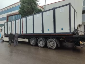 İSTANBUL (AA) – Karmod Kabin, deprem bölgesi için WC ve