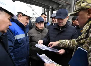 BİŞKEK (AA) – Kırgızistan'ın başkenti Bişkek'te, evlere sıcak su ve