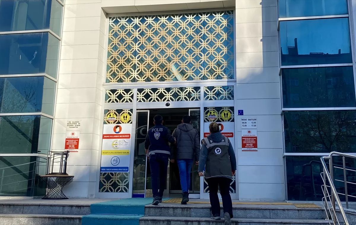 Kırşehir'de köpeğe şiddet uygulayan şüpheli gözaltına alındı