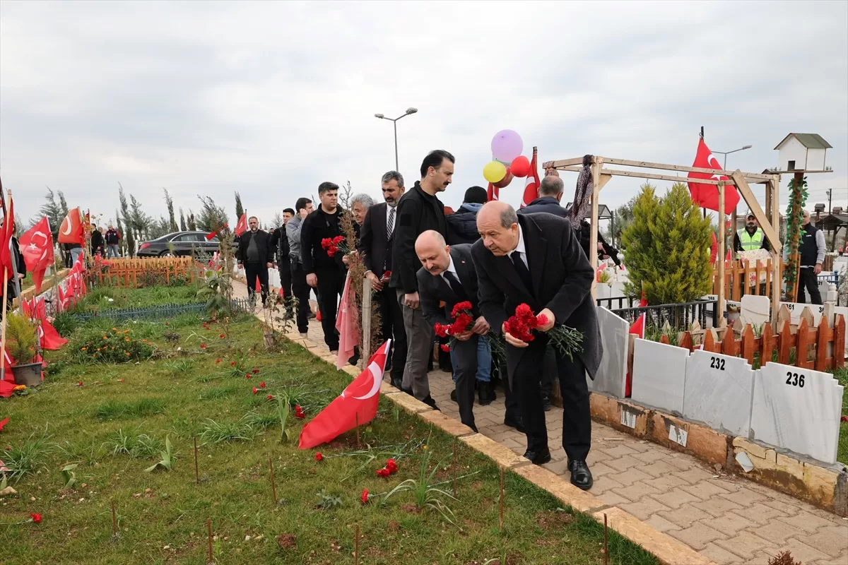 KKTC Cumhurbaşkanı Tatar, Adıyaman'daki İsias Otel'in enkaz alanında konuştu: