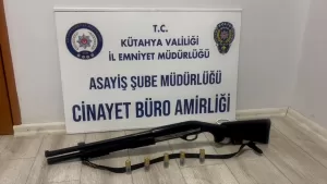 KÜTAHYA (AA) – Kütahya'nın Aslanapa ilçesinde, tartıştığı kişiyi pompalı tüfekle