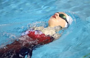 ERZURUM (AA) – YUNUS HOCAOĞLU – Milli paralimpik yüzücü Sümeyye