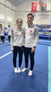 BOLU (AA) – MEHMET EMİN GÜRBÜZ – Trampolin Cimnastik Milli