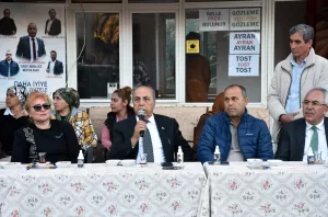 MUĞLA (AA) – Cumhur İttifakı'nın Muğla Büyükşehir Belediye Başkan adayı