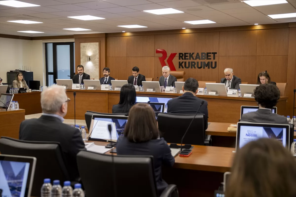 Rekabet Kurulunda Nestle Türkiye firmasının sözlü savunma toplantısı yapıldı