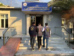 SAMSUN (AA) – Samsun'un 19 Mayıs ilçesinde hakkında kesinleşmiş hapis