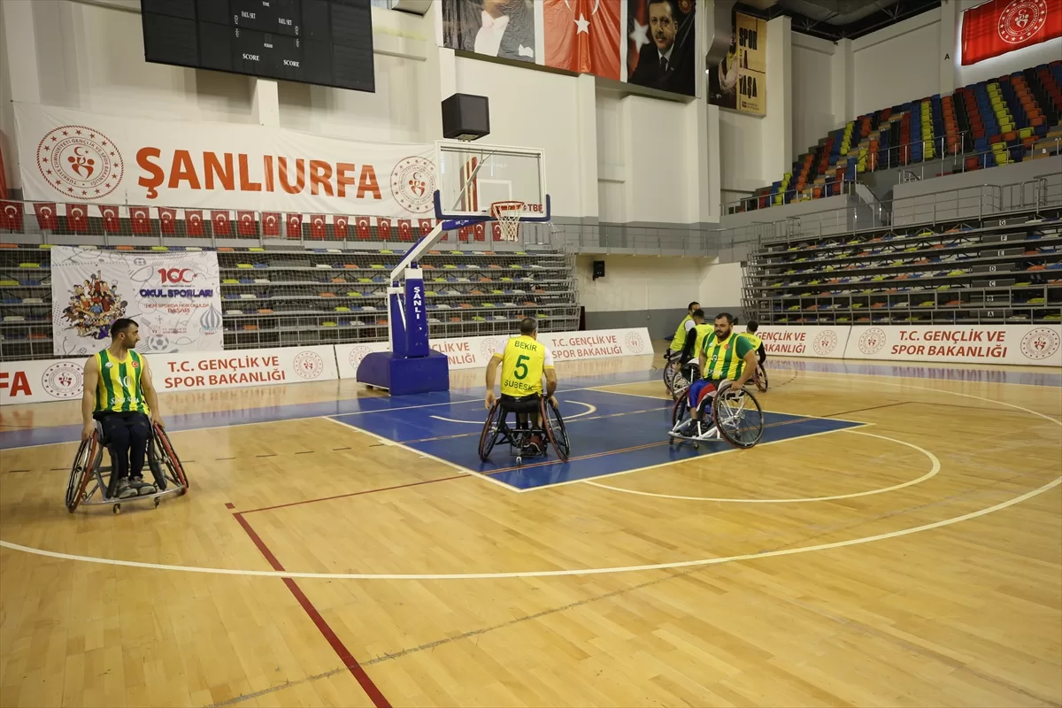 Şanlıurfalı engelli basketbolcular Süper Lig'e bir adım daha yaklaştı