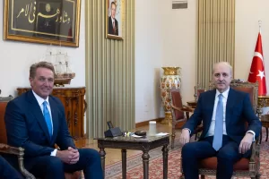 TBMM (AA) – TBMM Başkanı Numan Kurtulmuş, ABD'nin Ankara Büyükelçisi