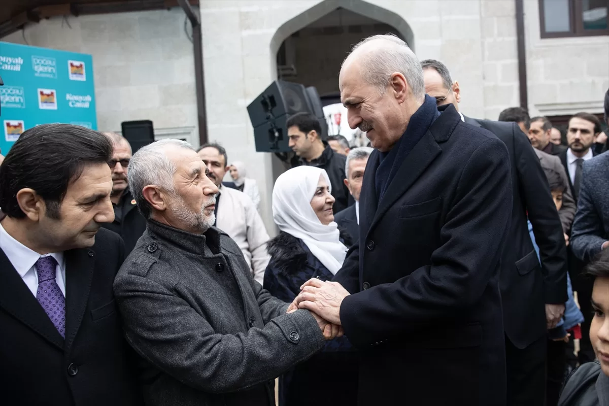 TBMM Başkanı Kurtulmuş, Zeytinburnu'nda Konyalı Camii'nin açılışında konuştu: