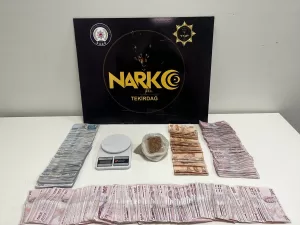 TEKİRDAĞ (AA) – Tekirdağ'da düzenlenen uyuşturucu operasyonunda gözaltına alınan 2