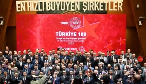 ANKARA (AA) – Ticaret Bakanı Ömer Bolat, "TOBB Türkiye 100"