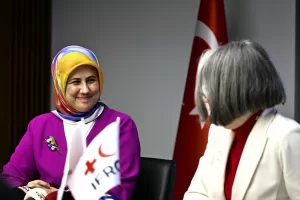 ANKARA (AA) – Türk Kızılay Genel Başkanı Fatma Meriç Yılmaz,