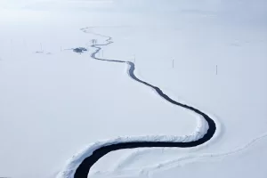 VAN (AA) – Van'ın Başkale ve Çaldıran ilçesinde karla kaplı