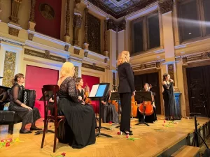 VİYANA (AA) – Avusturya’nın başkenti Viyana’da, opera sanatçısı Flaka Goranci'nin