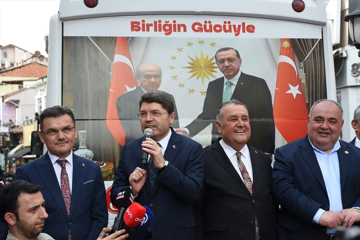 Adalet Bakanı Tunç, Bartın'da “Sevgi Yürüyüşü”ne katıldı: