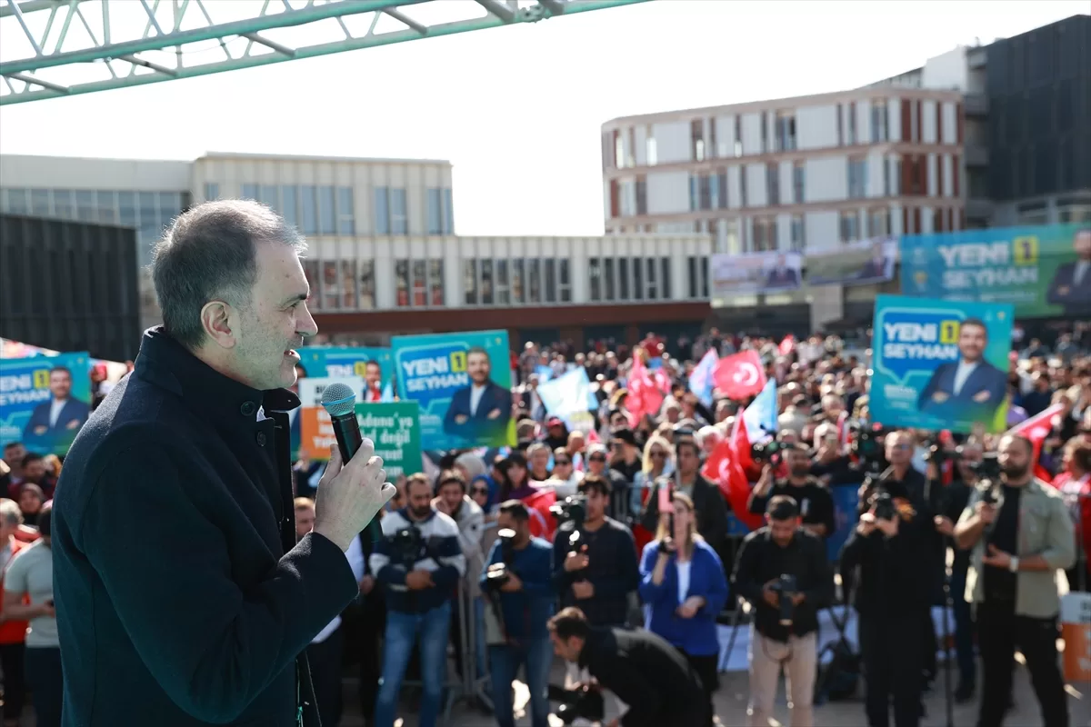 AK Parti Sözcüsü Ömer Çelik, Adana'da “Şehir Buluşması” programında konuştu: