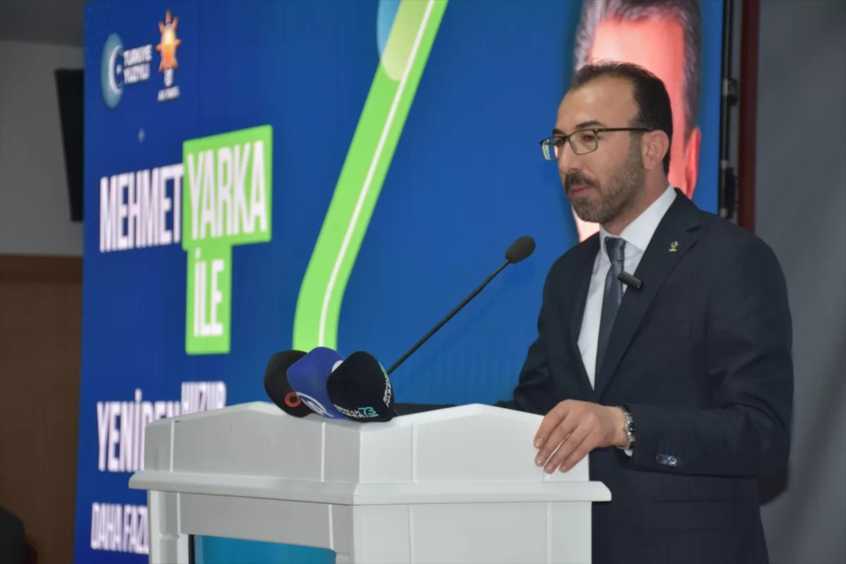 AK Parti'nin Şırnak Belediye Başkan adayı Yarka projelerini tanıttı