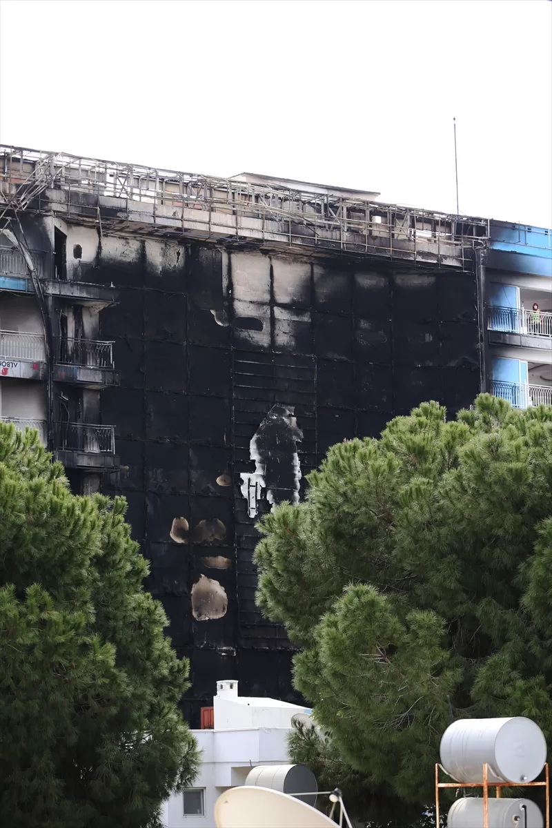 Alanya'da 5 yıldızlı otelde çıkan yangın söndürüldü