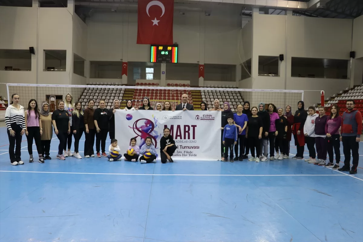 Amasya'da 8 Mart Dünya Kadınlar Günü spor yapılarak kutlandı