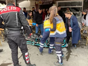 - Olay anı güvenlik kamerasınca kaydedildi