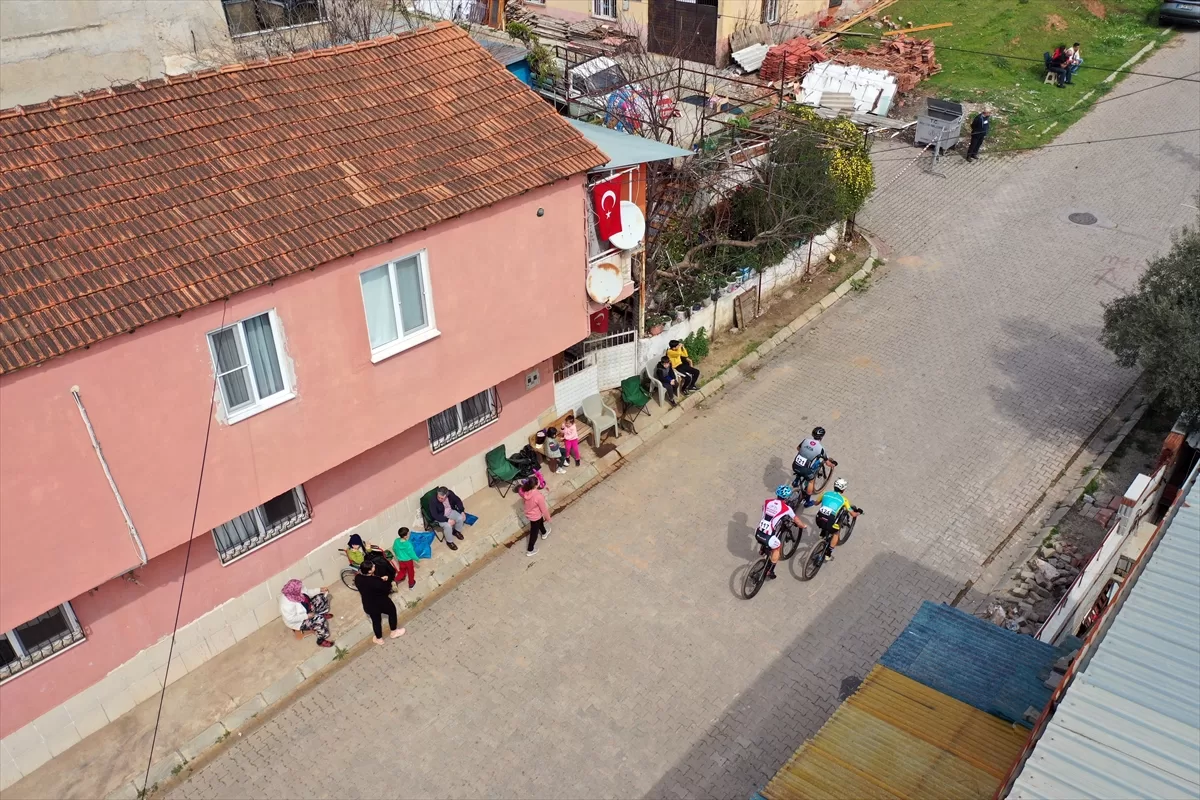 Aydın'da uluslararası dağ bisikleti yarışı düzenlendi